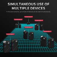 Sistema de Monitoreo Inalámbrico In-Ear XTUGA 2.4G Sistema de Monitorización IEM con Transmisor Receptor de Petaca para Estudio y Directo para Grabación en Escenario