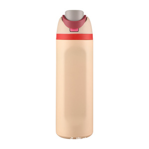 Bouteille d'eau isotherme en acier inoxydable 304 de grande capacité avec poignée, double ouverture pour boire, idéale pour le sport, personnalisable par IStapromo Gifts. - Product Image 2