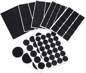 Almohadilla de silicona antideslizante con adhesivo trasero, almohadilla de silicona autoadhesiva troquelada, junta de silicona personalizada redonda plana negra - Product Image 4