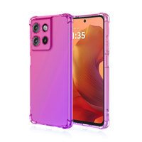 Étui de téléphone portable souple en TPU de couleur dégradée antichoc pour Motorola Edge 70 Edge 60 Fusion G57 G67 G77 G87