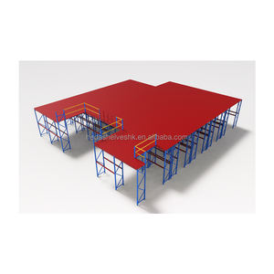Système de rayonnage de stockage d'entrepôt personnalisé de haute qualité avec plancher en mezzanine - Product Image 3