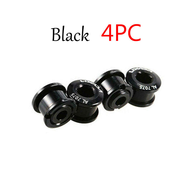 4PCS-Black-6.5mm