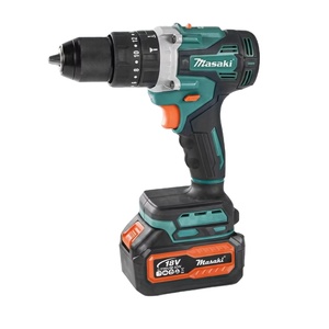 Taladro de Litio sin Escobillas, Nuevo Modelo, Batería de Gran Capacidad, Dos Paquetes de Baterías, un Cargador, Caja de Plástico - Product Image 1
