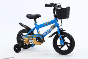 Vélo BMX pour enfants de 12/14/16/20 pouces avec cadre en acier à haute teneur en carbone, panier en plastique, roues d'apprentissage pour les enfants de 2 à 6 ans - Product Image 5