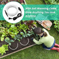 Câble chauffant pour le sol Câble électrique pour le réchauffement du sol Câble chauffant en silicone pour plantes à effet de serre