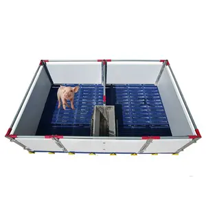 Hot customizedpig thiết bị trang trại Zine Pig Piglet Nursery Crate Pen Pig cai sữa trên bán