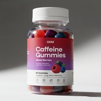 Gummies Énergétiques OEM Pré-Entraînement avec Vitamine B12, Thé Vert, Soutien Énergétique et Métabolique