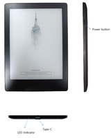Liseuse Écran E Ink 6 Pouces Prix Bas Android PDF, Application de Lecture à Installer en Ligne Gratuitement, Tablette Bloc-Notes E Ink