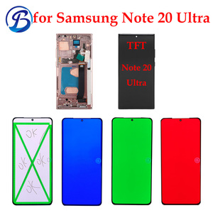Đối với Samsung Note 20 Ultra n9860 lắp ráp màn hình cảm ứng cong LCD hiển thị với khung - Product Image 2