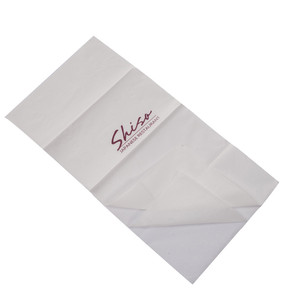 Serviettes de table 1/4 plis écologiques personnalisées Serviettes en <span class=keywords><strong>papier</strong></span> imprimées en pâte vierge Qualité de <span class=keywords><strong>restaurant</strong></span> 2 plis avec logo imprimé - Product Image 3