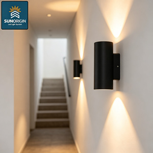 Lampe murale extérieure ovale 2W 4W 6W 8W 10W 12W, étanche IP65, éclairage mural extérieur, éclairage de jardin - Product Image 2