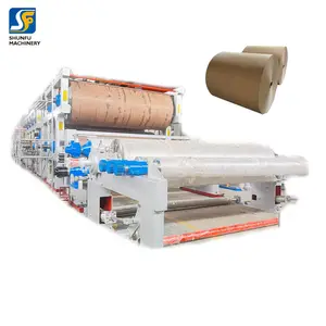 China Professional Sugarcane Bagasse And Kraft Paper Recycling Machine For Making Carton Paper