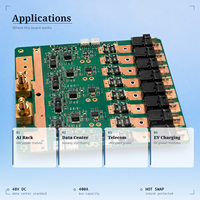 Carte de distribution d'alimentation pour rack, fabrication de cartes PCB haute fréquence - Assemblage personnalisé de barres omnibus multicouches en cuivre PCBA