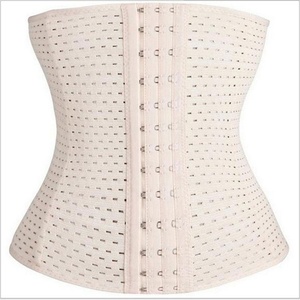 Ceinture amincissante respirante pour femmes après l'accouchement, avec boucle à trois rangées, en polyester, pour le sport et le remodelage corporel - Product Image 5