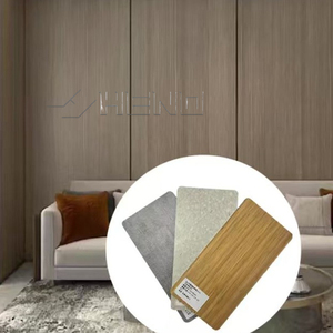 Paneles de Madera Contrachapada WPC Estilo Wayon, Resistentes al Agua, con Revestimiento de Cristal de <span class=keywords><strong>Carbono</strong></span> para Decoración de Paredes, Paneles de Cristal para Sala de Estar - Product Image 1