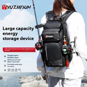 Wholesale Luya New <b>Outdoor</b> <b>Waterproof</b> Multi-Functional Sports Leisure Fishing Backpack Bag - Product Image 4