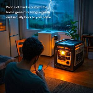 Générateur de puissance silencieux 62kva pour éclairer le <span class=keywords><strong>parking</strong></span> <span class=keywords><strong>Camping</strong></span> Saloon <span class=keywords><strong>Car</strong></span> Irrigation agricole 50/60Hz Fréquence 230V nominale - Product Image 2