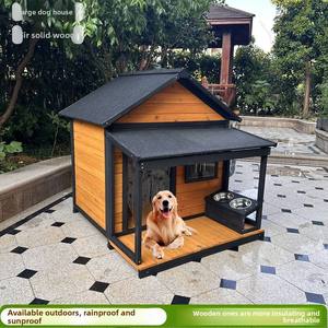 Vente en gros de niche <span class=keywords><strong>pour</strong></span> <span class=keywords><strong>chien</strong></span> en bois massif, universelle, <span class=keywords><strong>pour</strong></span> toutes les saisons, résistante à la pluie et au soleil, <span class=keywords><strong>pour</strong></span> Golden Retriever - Product Image 2