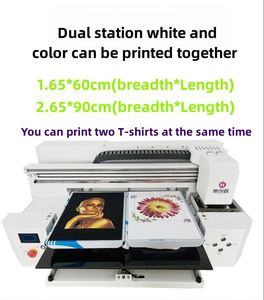 Tshirt Digital Direct <b>Printing</b> <b>Machine</b> Small <b>Printing</b> <b>Clothes</b> <b>Machine</b> Clothing Logo Pattern Doublestation Printer - Product Image 3