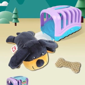 Ensemble de jouets et de transport <span class=keywords><strong>pour</strong></span> animaux de compagnie : Kit de voyage réaliste <span class=keywords><strong>pour</strong></span> chat et <span class=keywords><strong>chien</strong></span> avec <span class=keywords><strong>panier</strong></span> portable et accessoire poisson <span class=keywords><strong>pour</strong></span> jeu de rôle d'adoption d'animaux, vente en gros OEM - Product Image 2