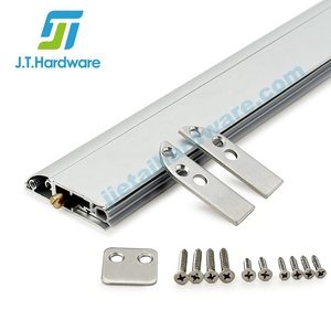 משטח חסין אש רכוב טיפה למטה דלת לטאטא דלת אוטומטית עם מפליז פליז - Product Image 4