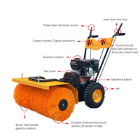 Outils de brosse de terrain de football Machine de brossage de gazon artificiel Brosse de machine de nettoyage