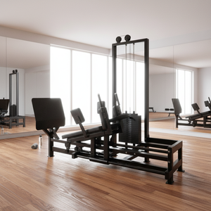 El más nuevo uso comercial Selectorized Leg Press Seated <span class=keywords><strong>Horizontal</strong></span> Leg Press Machine Pin Loaded Leg Push Machine - Product Image 2