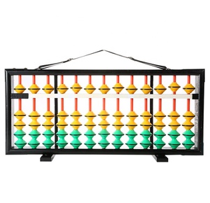 Enseignant d'éducation jouets lettres <span class=keywords><strong>en</strong></span> plastique pour enfants 13 perles Abacus mathématiques jouets comptage support enseignement Abacus - Product Image 3