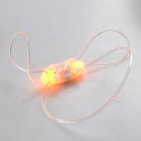 Lacets lumineux LED de troisième génération au design moderne, alimentés par batterie, produits TPU clignotants pour la course en plein air et à la maison