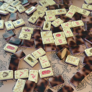 Nuevas fichas <span class=keywords><strong>de</strong></span> Mahjong <span class=keywords><strong>de</strong></span> lujo <span class=keywords><strong>de</strong></span> <span class=keywords><strong>la</strong></span> serie Joy <span class=keywords><strong>de</strong></span> Woodlands Society, con diseño <span class=keywords><strong>de</strong></span> caparazón <span class=keywords><strong>de</strong></span> tortuga, <span class=keywords><strong>de</strong></span> acrílico americano <span class=keywords><strong>de</strong></span> una sola capa, 160 fichas. - Product Image 5