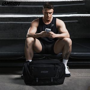 LAMGOYI Crossfit Backpack Luxury Luggage Travel <strong>Bags</strong> for Men Custom the Night Duffle <strong>Bag</strong> Travel Gym Tactical Backpack - Product Image 5