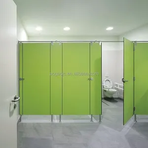 Commercial Bathroom Partitions 1200 Density Compact Density Fiberboard Toilet Cubicle