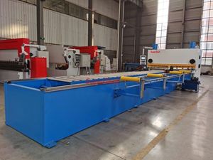 Em estoque Pronto para enviar: Supertech QC11Y-8x3200 tesoura guilhotina hidráulica | CNC calibre traseiro para corte de precisão - Product Image 4