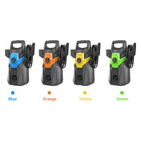 Nettoyeur Haute Pression Électrique Portable pour Voiture avec Buse Réglable et Lance Mousse pour le Nettoyage et le Détail Automobile