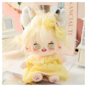 Peluche personnalisée OEM d'usine, poupée en coton Kpop <span class=keywords><strong>Idol</strong></span> de 20 cm, jouet en peluche d'anime personnalisé - Product Image 2