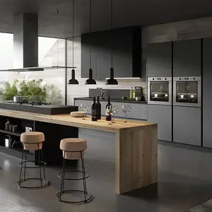 Armadi da cucina lussuosi mobili da cucina moderni per la casa design a basso prezzo