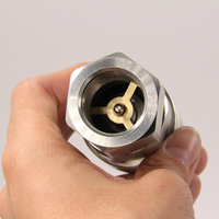 Coupleur hydraulique à connexion rapide à face plate LSQ Hydraulics pour mini-chargeur, raccord rapide LSQ-FF-04 1/2NPT
