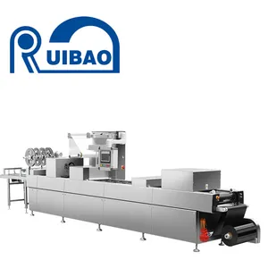 DLZ-320 Ruibao food sealer automatic tray sealing meat fish chicken skin vacuum packaging machine