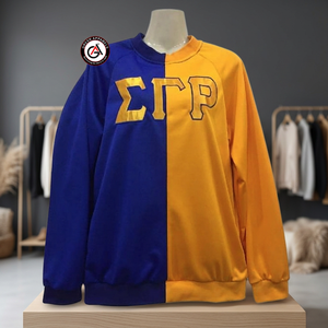 Sigma เสื้อสเวตเชิ้ตคอกลมผู้หญิงปักลาย Gamma Rho Sorority,เสื้อคอเต่าสำหรับสตรีสไตล์สั่งทำ - Product Image 3