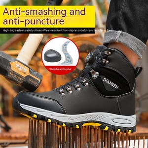 Scarpe Antinfortunistiche Dian <span class=keywords><strong>Sen</strong></span> D827 Impermeabili e Resistenti all'Olio con Punta in Acciaio, Stivali da Lavoro Industriali - Product Image 6