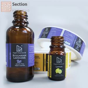 สติกเกอร์พิมพ์ลายแบบม้วนสำหรับมาสคาร่า ยาสีฟัน แชมพู ขวดน้ำมันหอมระเหย วิกผม โลโก้ ขวดแก้ว ตราสินค้า - Product Image 3