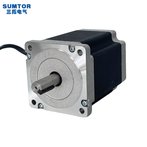 มอเตอร์สเต็ปเปอร์สามเฟส SUMTOR <span class=keywords><strong>NEMA</strong></span> 34 <span class=keywords><strong>86</strong></span> แรงบิดสูง 5.2 นิวตันเมตร กระแสไฟสูง 6.8 แอมป์ แรงดันไฟฟ้ากระแสสลับ 114 มม. ความยาว - Product Image 1
