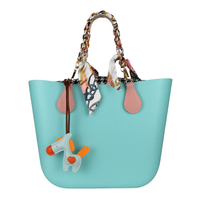 Sac de plage en EVA personnalisé Cheng Tuo, design unique et luxueux, ouvert, avec deux poignées, sacs à main pour femmes de haute qualité et tendance