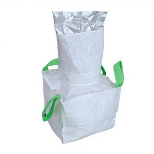 Customized Large Jumbo FIBC <b>Bulk</b> <b>Bag</b> 1000kg 1.5 Ton Capacity Aluminum Foil Ton Inner Liner Plastic <b>Bag</b> Product Genre - Product Image 1