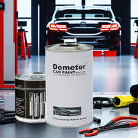 DEXIN 2K clair manteau Rapicoat haute brillance solide peinture automobile forte dureté vernis voiture appareil acrylique liquide Spray