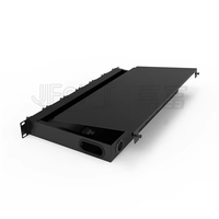 Panneau de brassage fibre optique JFOPT 1U 144 cœurs pré-rempli avec 6 cassettes pour SM G657A1/MM OM4 haute densité GSM Data Center