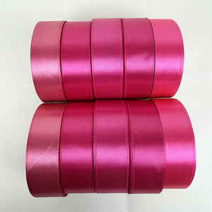 Pita Satin Poliester 100% Kepadatan Tinggi, Gulungan Pita untuk Dekorasi Pohon Natal, Pembungkus Kado, dan Dekorasi Pesta - Product Image 4