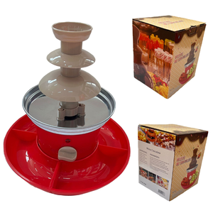 Fontaine à chocolat à trois niveaux, machine à fonte automatique, plateau en cascade, machine à <span class=keywords><strong>fondue</strong></span>, <span class=keywords><strong>tour</strong></span> de pulvérisation de cuisson, grue - Product Image 6