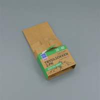 Vente en gros de cartes pliantes en papier kraft personnalisées, papier pliant, impression en couleur, carte d'emballage