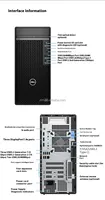 Ordinateur de bureau 17 pouces For 7020MT Plus 14700/16G/512G SSD 260W Noir Neuf pour usage professionnel 18 cœurs Garantie 3 ans Intégré
